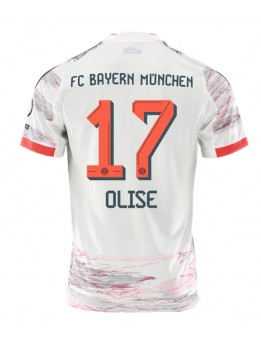 Billige Bayern Munich Michael Olise #17 Bortedrakt 2025-26 Kortermet